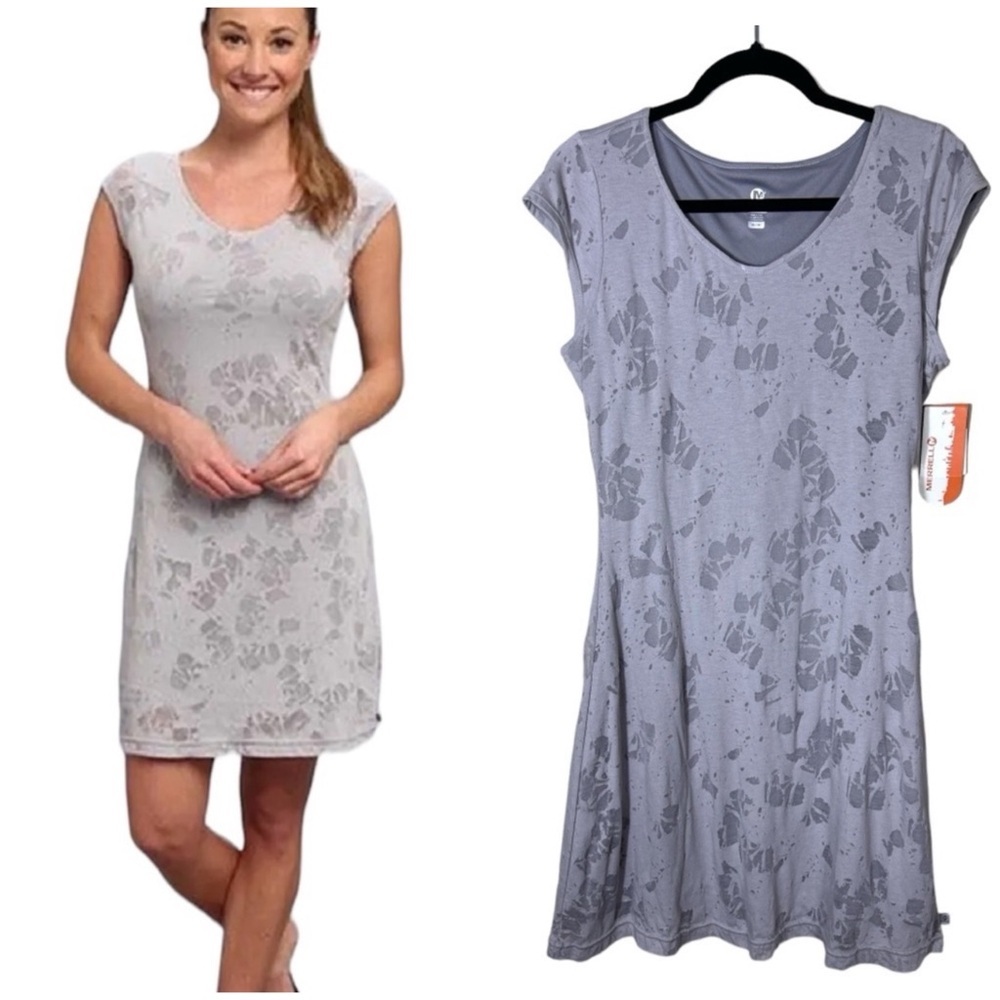 Merrell Women's Fiona Shirt Dress Wick Dry on the Move Spring Size Med. NWT